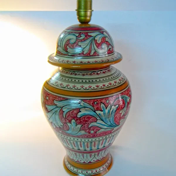 Lampada in Ceramica Vietrese - Pianeta Ceramica