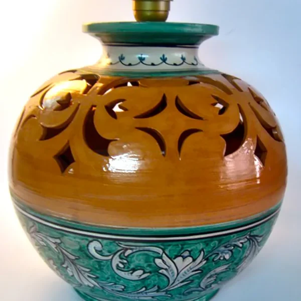 Lampada in Ceramica Vietrese - Pianeta Ceramica