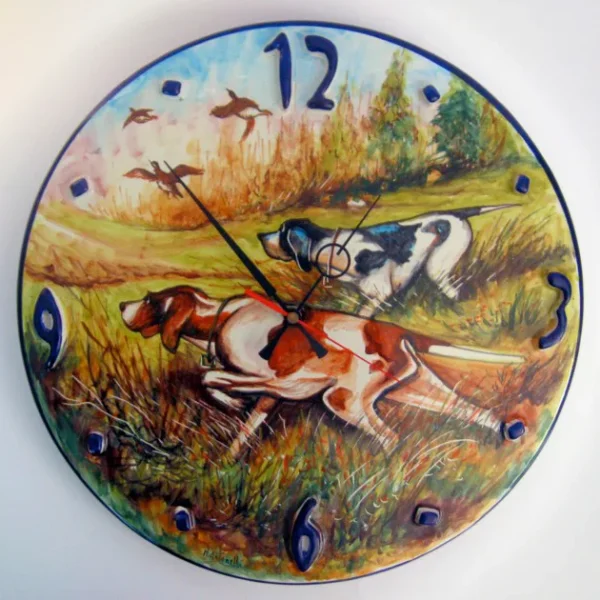 Orologio in Ceramica Vietrese - Pianeta Ceramica