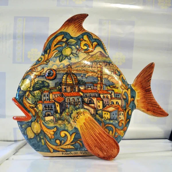 Pezzo Artistico in Ceramica Vietrese - Pianeta Ceramica