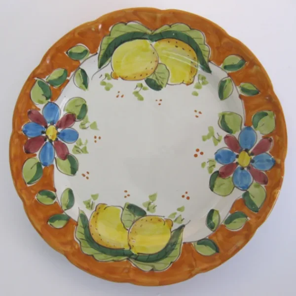 Piatto Decorato in Ceramica Vietrese - Pianeta Ceramica